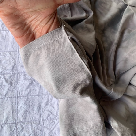 NWT Victoria's Secret PINK Active White and Gray Small Cotton High Waist V Skort - Picture 4 of 14